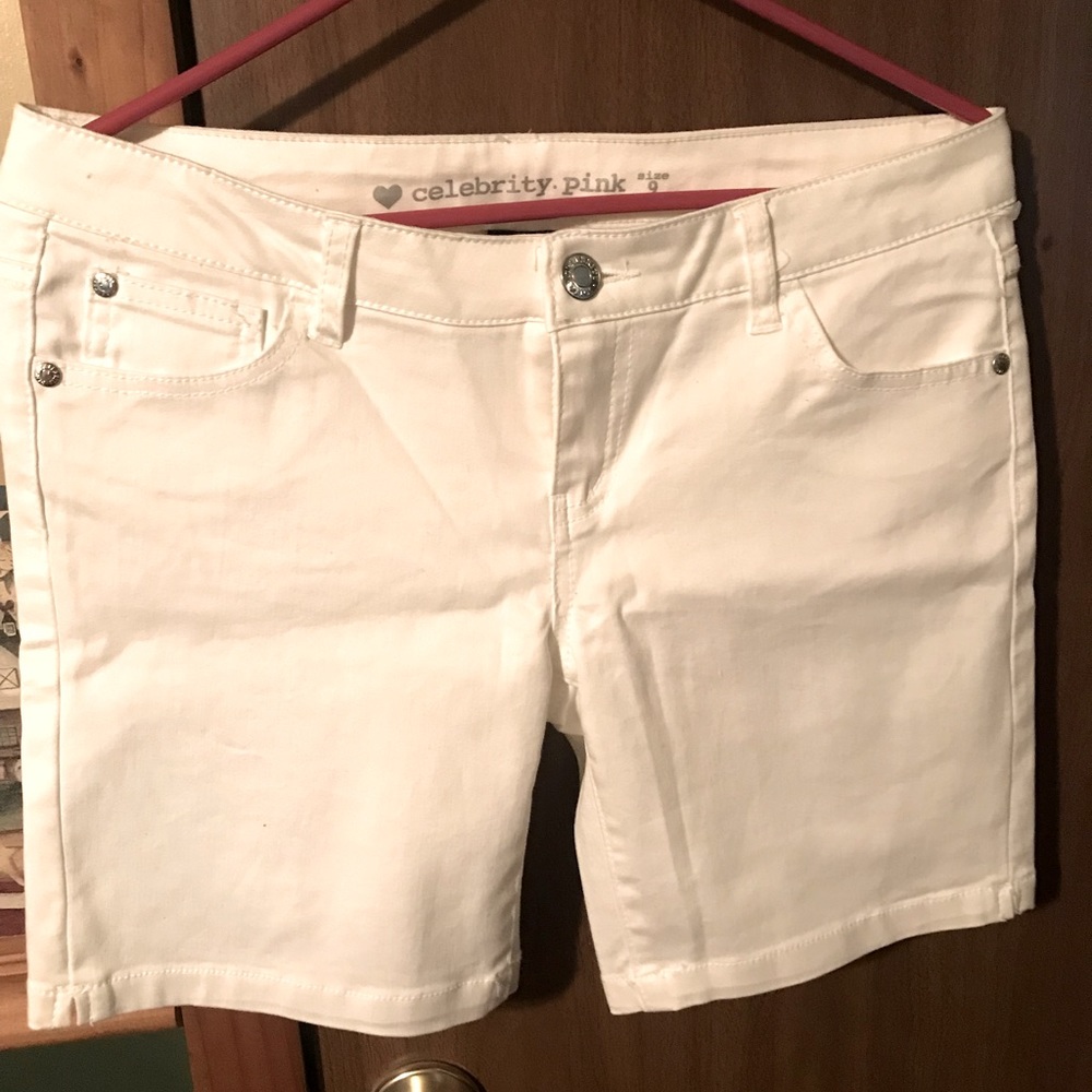 White shorts